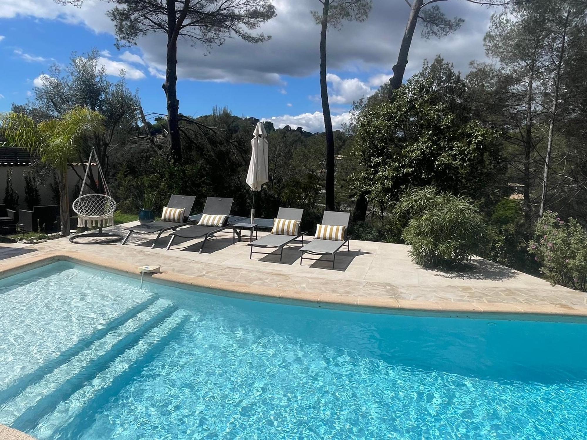 Villa La Des Carriers- Maison Avec Piscine Proche Roquefort-les-Pins